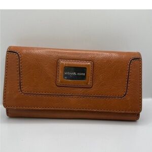 MICHAEL KORS Brown Caramel Wallet